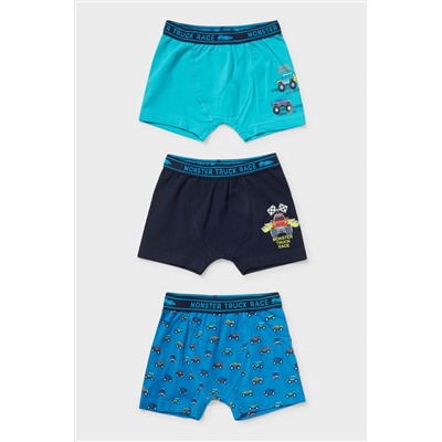 Multipack 3er - Boxershorts - Bio-Baumwolle