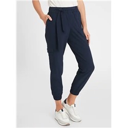 Tie-Waist Cargo Jogger