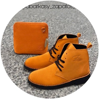 AB.Zapatos 1619/2 New R MANDARINA+Ab.Zapatos Pelle 306 (350) ОРАНЖЕВЫЙ АКЦИЯ