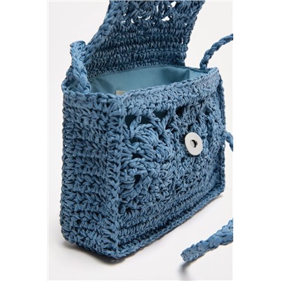 Bolso bandolera natural