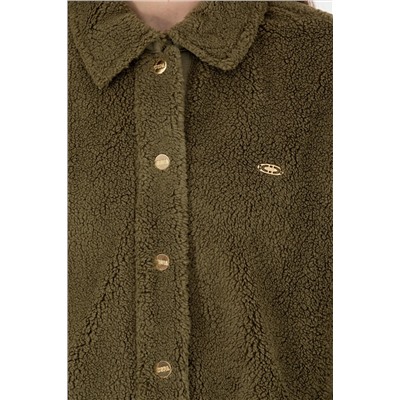 Kadın Haki Sweatshirt
