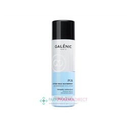 Galénic Pur Lotion Yeux Waterproof Démaquillante 125ml