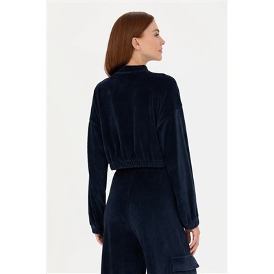 Kadın Lacivert Sweatshirt