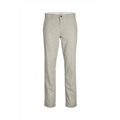 Pantalón recto Gris