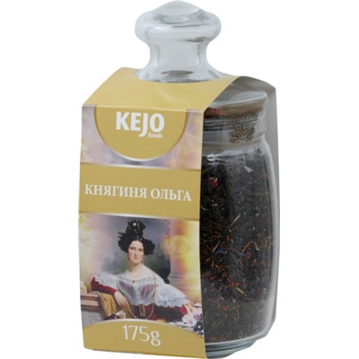 КEJOfoods чай "КНЯГИНЯ ОЛЬГА" 175гр ст.банка