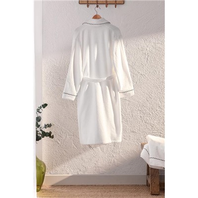 Jack Şalyaka Unisex %100 Pamuk Bornoz Set