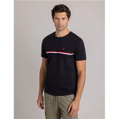 SIGNATURE TRICOT PIECED JERSEY T-SHIRT