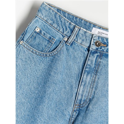 Fit Mom Jeans Im Used-Look