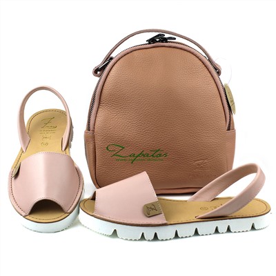 AB.Zapatos · 3202 Rose+AB.Z · Pelle · mochila NAPA (630)