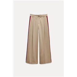 BOXER TROUSERS WITH SIDE STRIPE