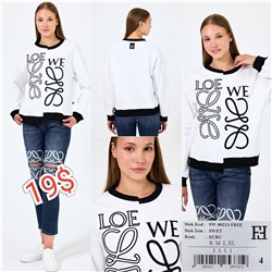Лонгслив Loewe белый