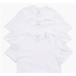 Pack of 3 Classic Cotton Crewneck T-Shirt Tommy Hilfiger