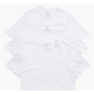 Pack of 3 Classic Cotton Crewneck T-Shirt Tommy Hilfiger