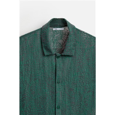 CAMISA PUNTO JACQUARD