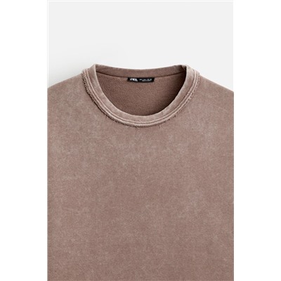SUDADERA OVERSIZE LAVADA