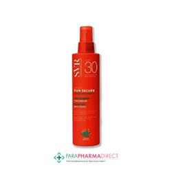 SVR Sun Secure Spray Lait en Brume Toucher Sec SPF30 Haute Protection Solaire 200ml