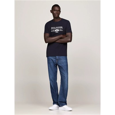 Embroidered Hilfiger Crest T-Shirt