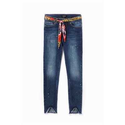 Pantalón vaquero skinny tobillero