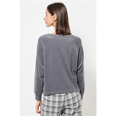 Camiseta polar de pijama - Gris