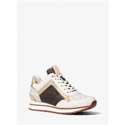 Maddy Two-Tone Logo Trainer