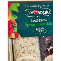 Рахат-лукум Pashaoglu 330 гр премиум «Ассорти Green» 1/12, шт