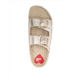 Love Moschino double-strap espadrilles
