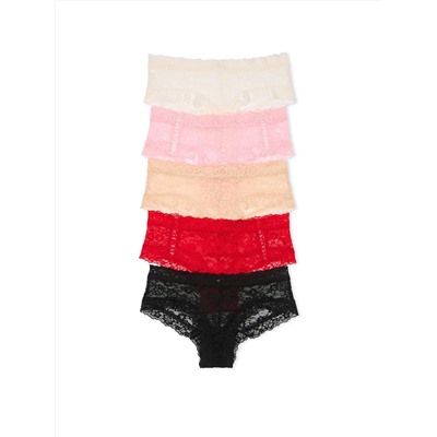 5-Pack Lace Cheeky Panties