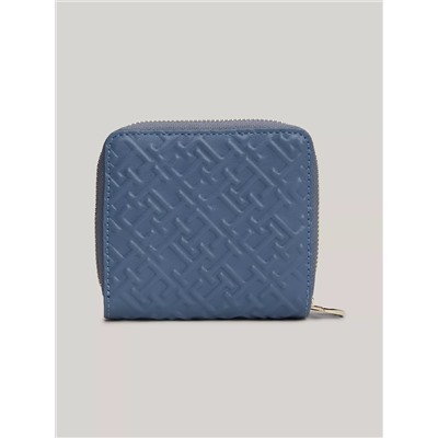 Tommy Monogram Zip Wallet