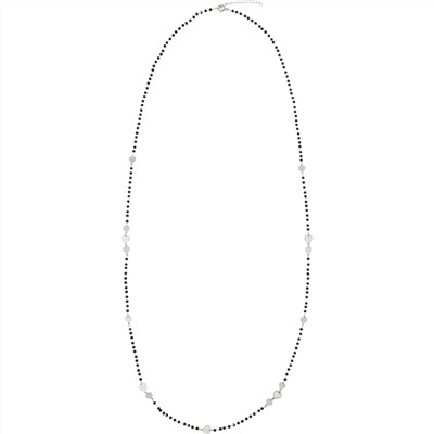 Lange Damen Kette mit Herz-Anhängern
