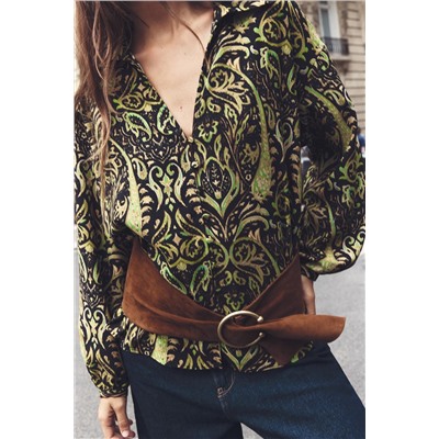 FLOWING PRINTED SHIRT