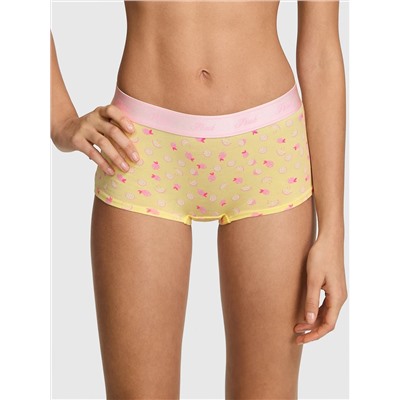 Logo Cotton Boyshort Panty