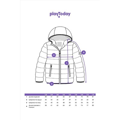 Куртка PLAYTODAY, 1088662