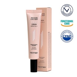 Trimay Re:cover 3-in-1 Pept CCC Cream SPF50+PA+++ Тональный уходовый ССС крем с пептидами