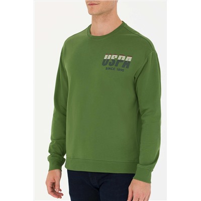 Erkek Yeşil Sweatshirt