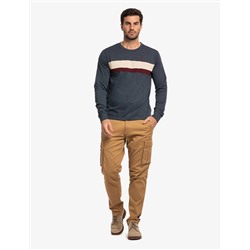 COLORBLOCK LONG SLEEVE JERSEY T-SHIRT
