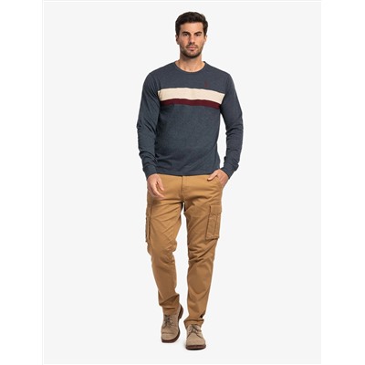 COLORBLOCK LONG SLEEVE JERSEY T-SHIRT