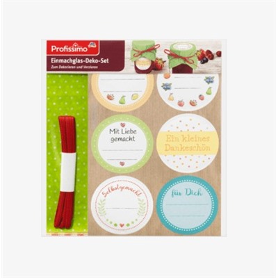 Einmachglas Deko-Set, 1 St