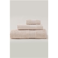 Martha Yüz Havlusu (TENCEL™) - Bej - 50x80 cm
