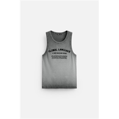 CAMISETA TANK TEXTOS