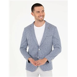Açık Lacivert Ekstra Slim Fit Ceket