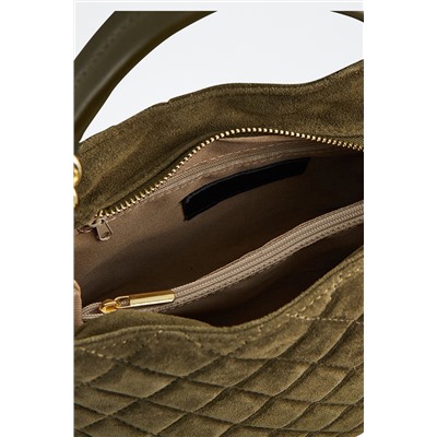 Bolso de piel Hina Verde botella
