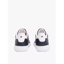 Stripe Leather Cupsole Sneaker