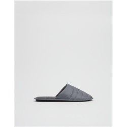 Nylon Slippers, Men, Grey