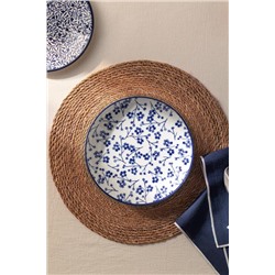Rêve Bleu Ange Yemek Tabağı 21 cm