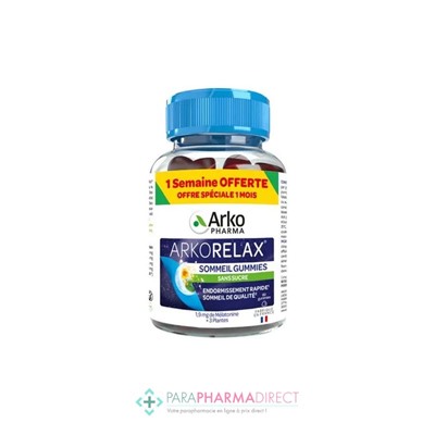 ArkoPharma ArkoRelax Sommeil 60 Gummies