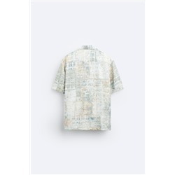 CAMISA ESTAMPADO ABSTRACTO