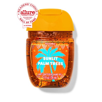 Sunlit Palm Trees PocketBac Hand Sanitizer