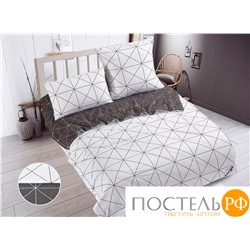 Y100-40 код1176, Комплект постельного белья с одеялом De Verano, 70x70 (1 шт), 50x70 (1 шт), Микросатин, ПВХ упаковка