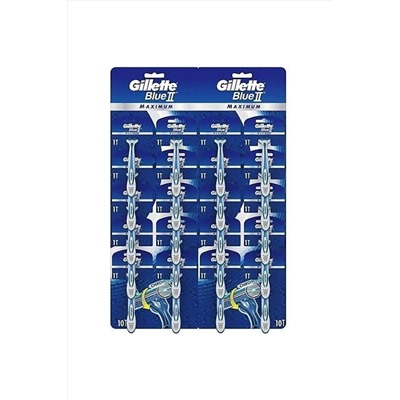 Gillette, Blue 2 Maximum Kartela 20'li
