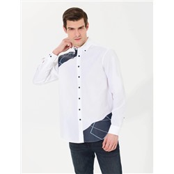 Taş Comfort Fit Uzun Kollu Gömlek